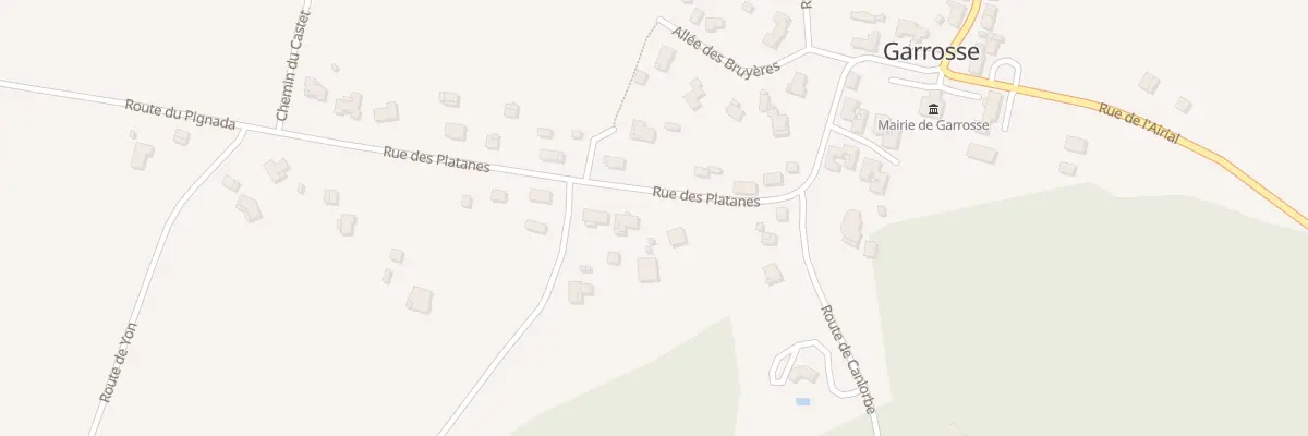 Plan du 285 Rue des Platanes à Morcenx-la-Nouvelle