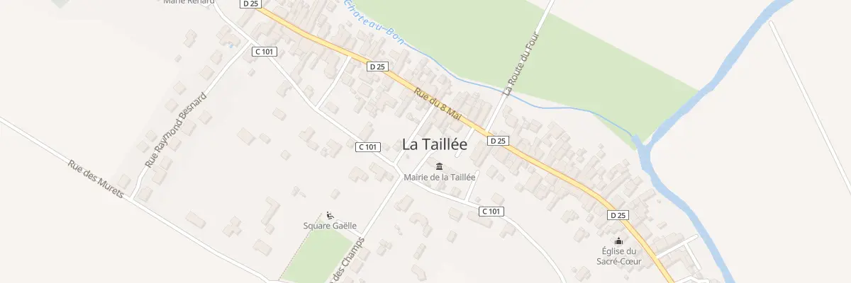 Plan du 69 Rue du Huit Mai à La Taillée