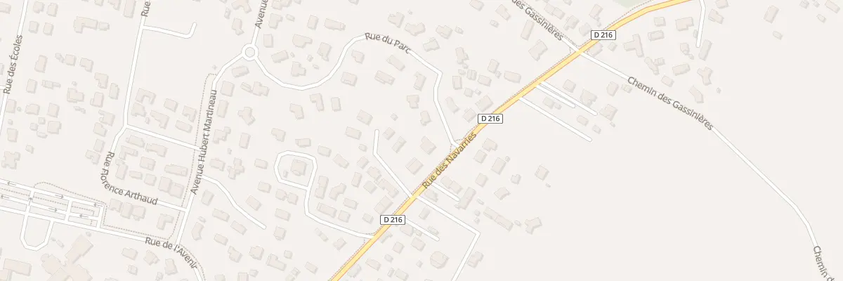 Plan du 35 Rue des Navarries à Mios