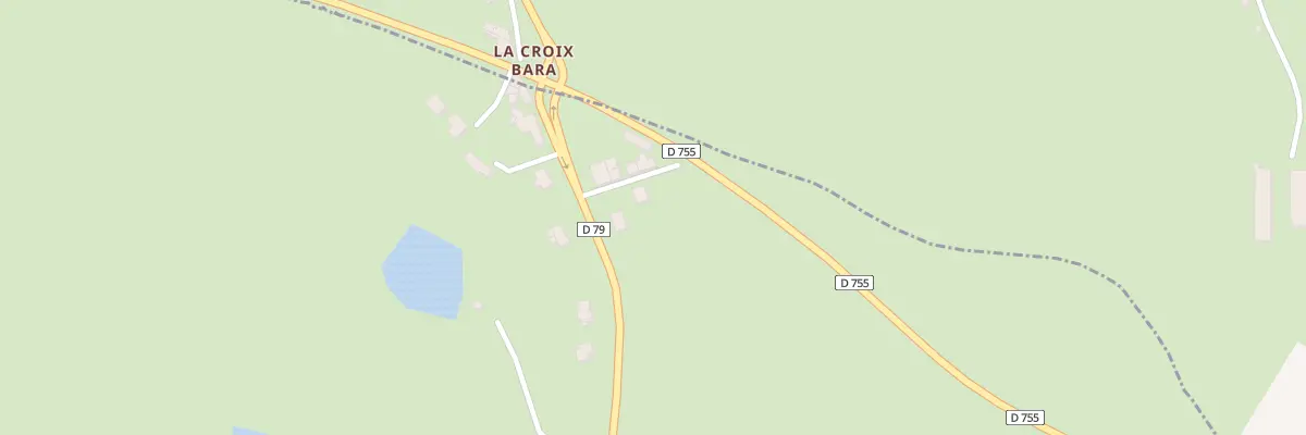 Plan du 157 La Croix Bara à Sèvremont