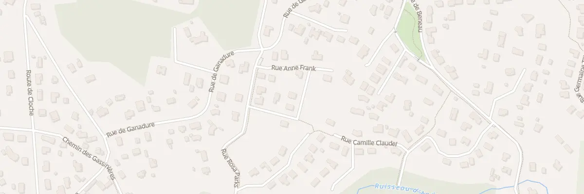 Plan du 5 Rue Anne Frank à Mios