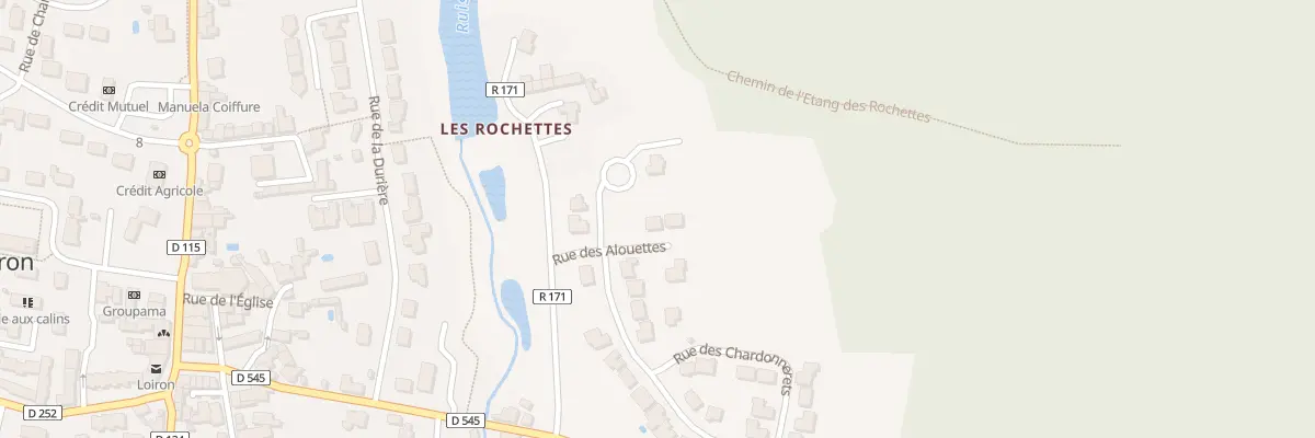 Plan du 1 Rue des Alouettes à Loiron-Ruillé