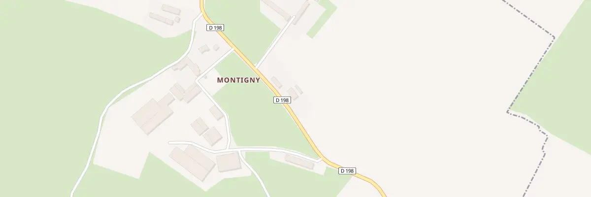 Plan du 3 Rte de Montigny à Asnières-en-Bessin