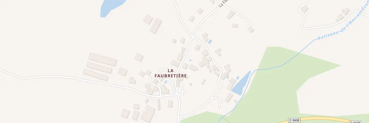 Plan du 27 La Faubretière au Boupère