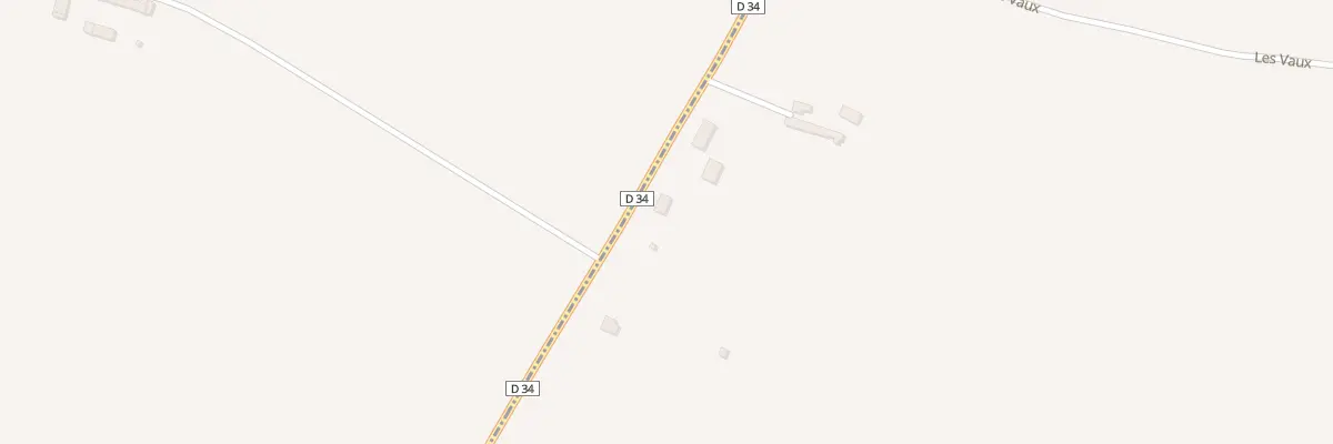Plan du 25 Les Vaux à Lamberville