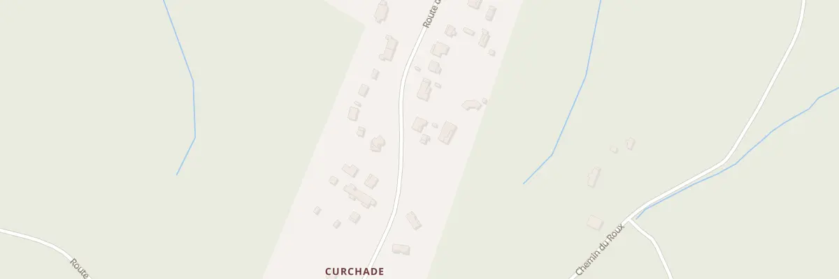 Plan du 25A Rte de Curchade à Mios