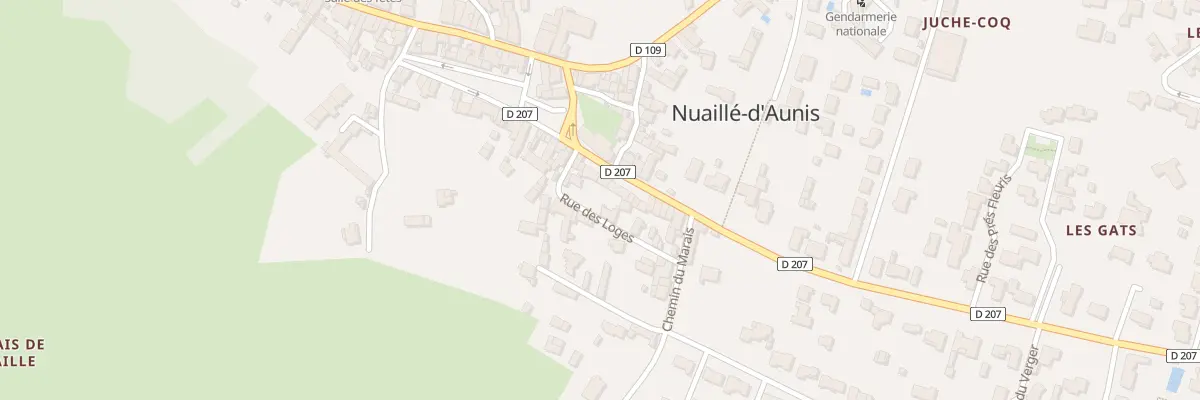 Plan du 8 Rue de St Sauveur à Nuaillé-d’Aunis