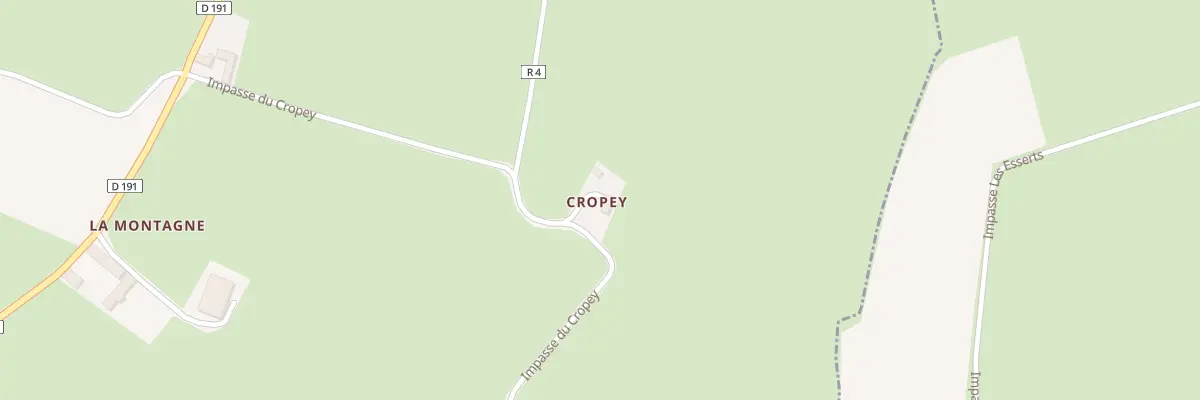 Plan du 5030 Cropey à Saint-Martin-de-Blagny