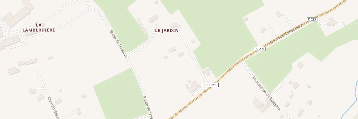 Plan du 113 Le Jardin à Campagnolles