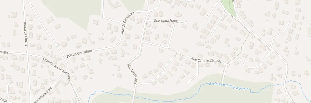 Plan du 6 Rue Anne Frank à Mios
