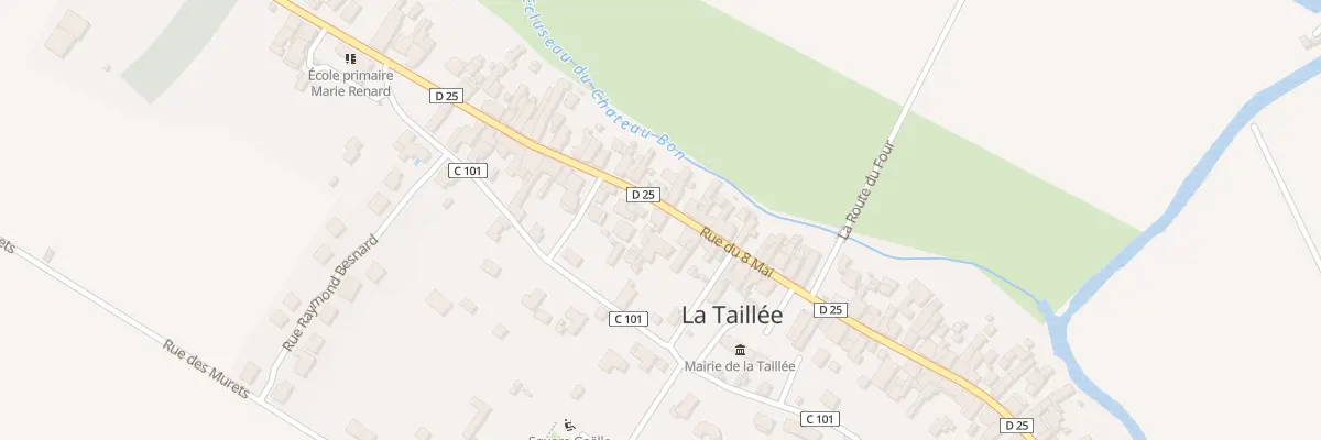 Plan du 81 Rue du Huit Mai à La Taillée