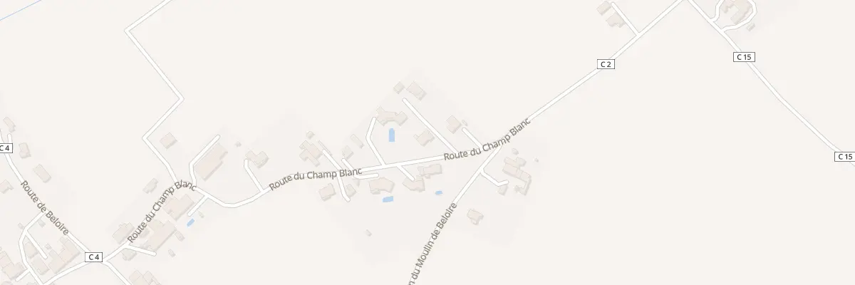 Plan du 25 Rte du Champ Blanc à Meschers-sur-Gironde