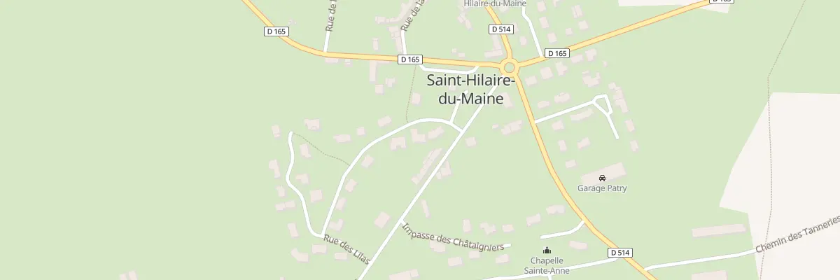 Plan du 3 Imp des Acacias à Saint-Hilaire-du-Maine