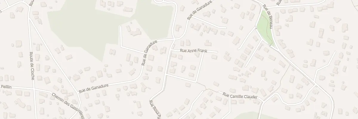 Plan du 13 Rue Anne Frank à Mios