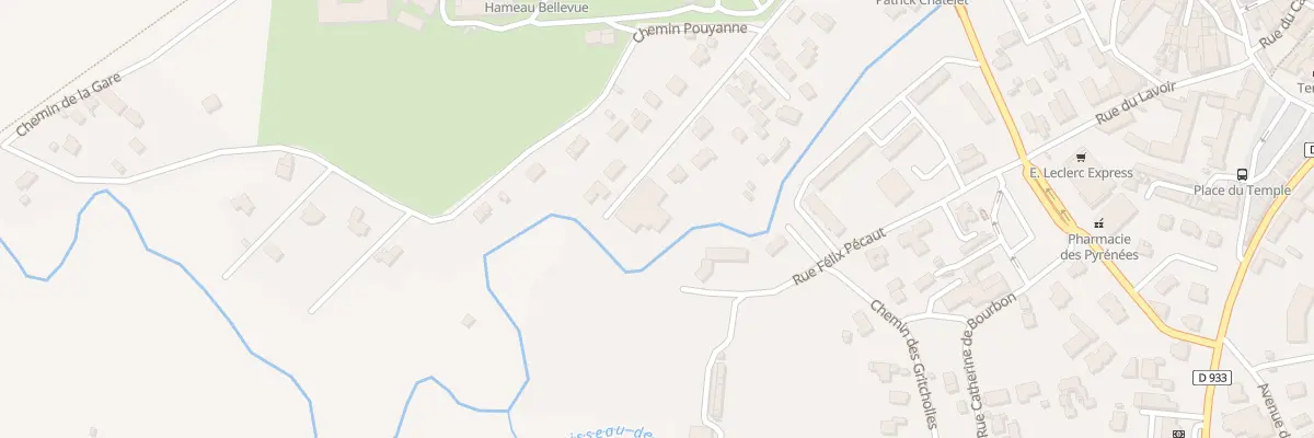 Plan du 43 Rue Colibri à Salies-de-Béarn
