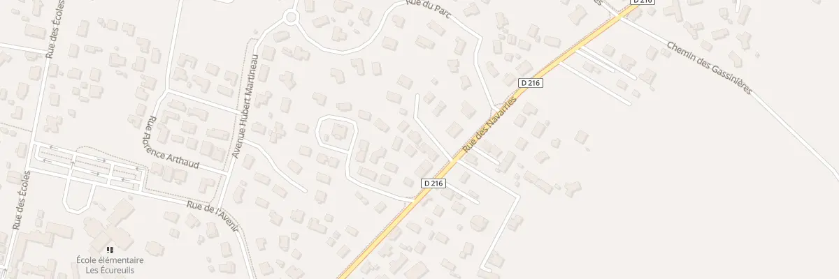 Plan du 29 Rue des Navarries à Mios
