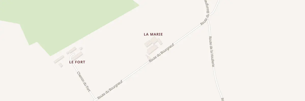 Plan du 12 Rte du Bourgneuf à Saint-Hilaire-du-Maine