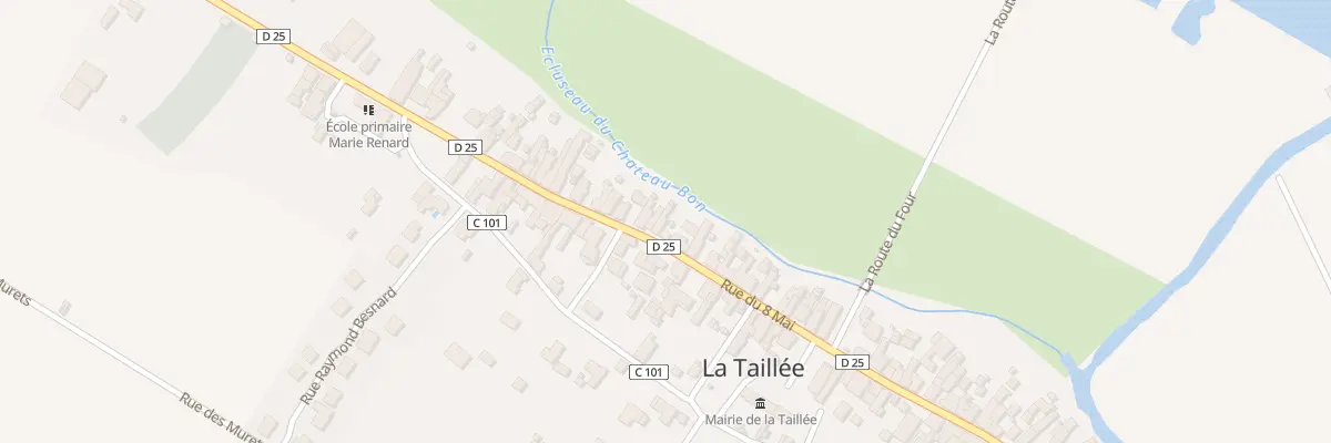 Plan du 106 Rue du Huit Mai à La Taillée