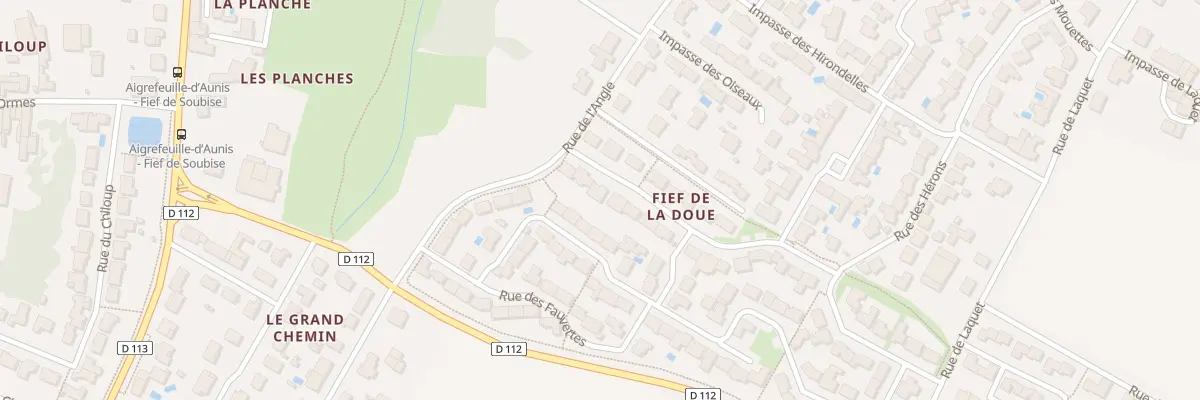 Plan du 6 Rue des Chardonnerets à Aigrefeuille-d’Aunis