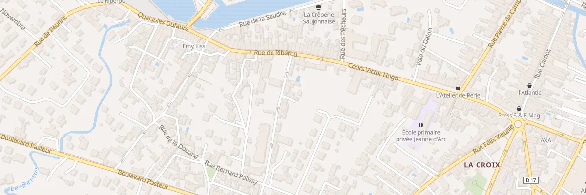 Plan du 5B Rue Henri Dunant à Saujon