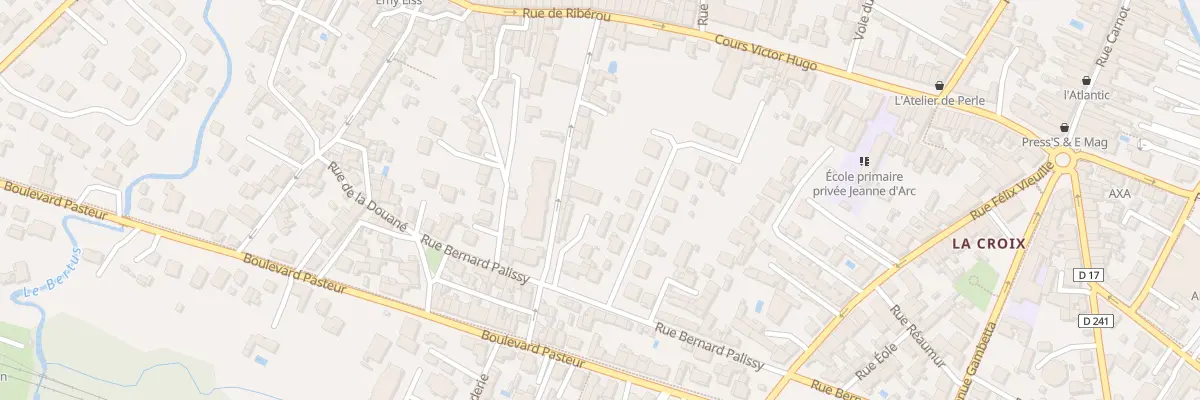 Plan du 30 Rue Bernard Palissy à Saujon