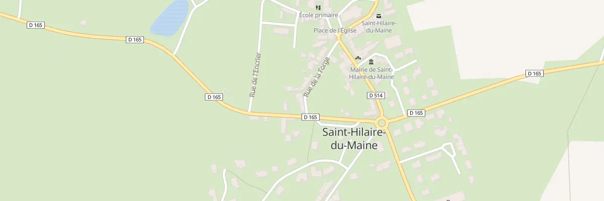 Plan du 29 Rue de la Forge à Saint-Hilaire-du-Maine