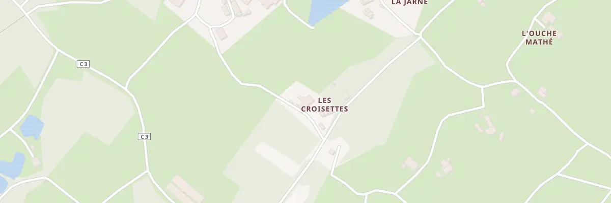 Plan du 5138 Les Croisettes à La Caillère-Saint-Hilaire