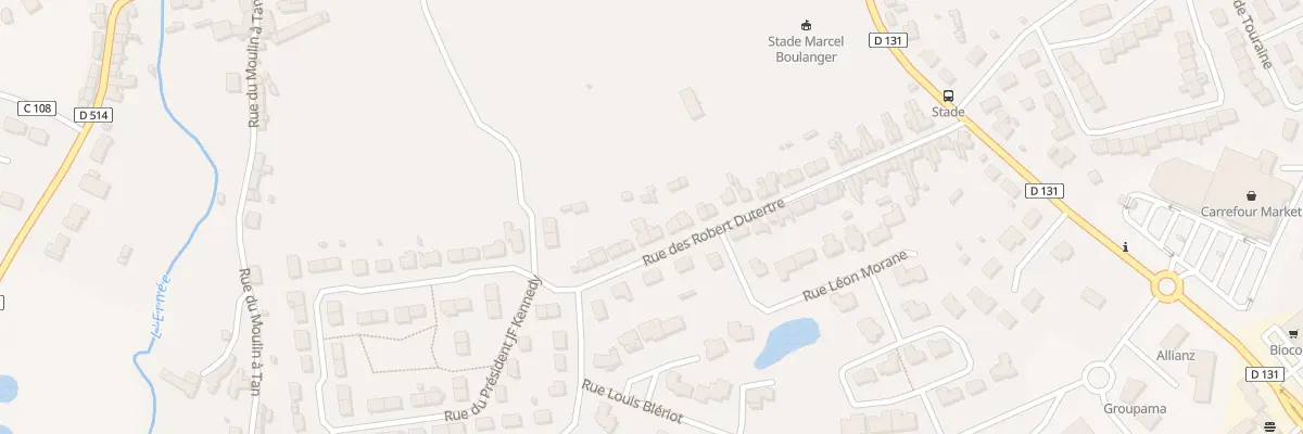 Plan du 41 Rue Robert Dutertre à Ernée