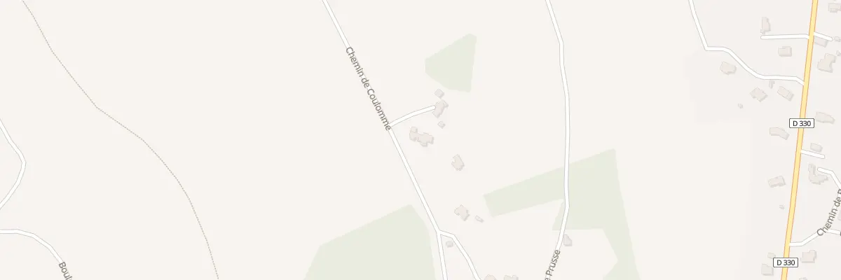 Plan du 25 Che de Coulomme à Salies-de-Béarn