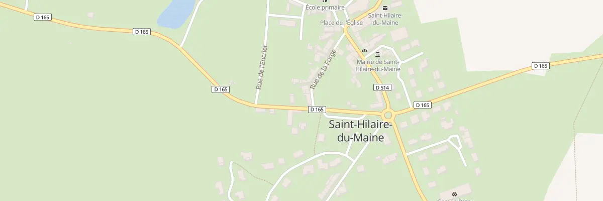 Plan du 31 Rue de la Forge à Saint-Hilaire-du-Maine