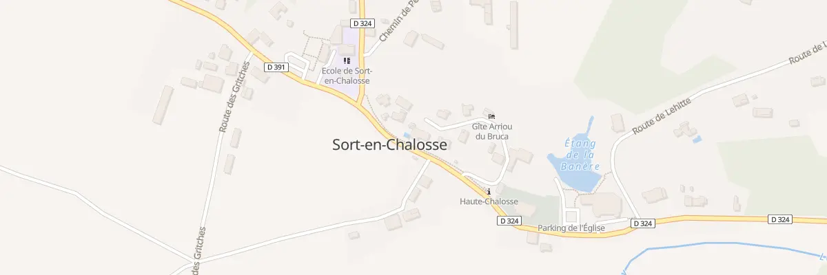 Plan du 143 Imp Arriou du Bruca à Sort-en-Chalosse
