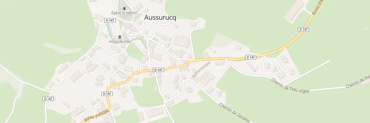Plan du 21 Che de Jobianea à Aussurucq