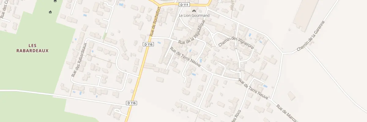 Plan du 5435 Rue du 6 Juin 1944 à Ciré-d’Aunis