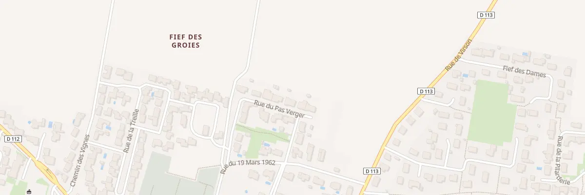 Plan du 12 Rue du Pas Verger à Aigrefeuille-d’Aunis
