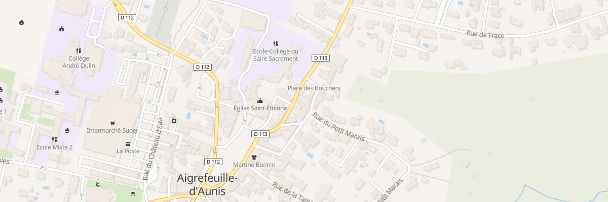 Plan du 14 Rue de Virson à Aigrefeuille-d’Aunis