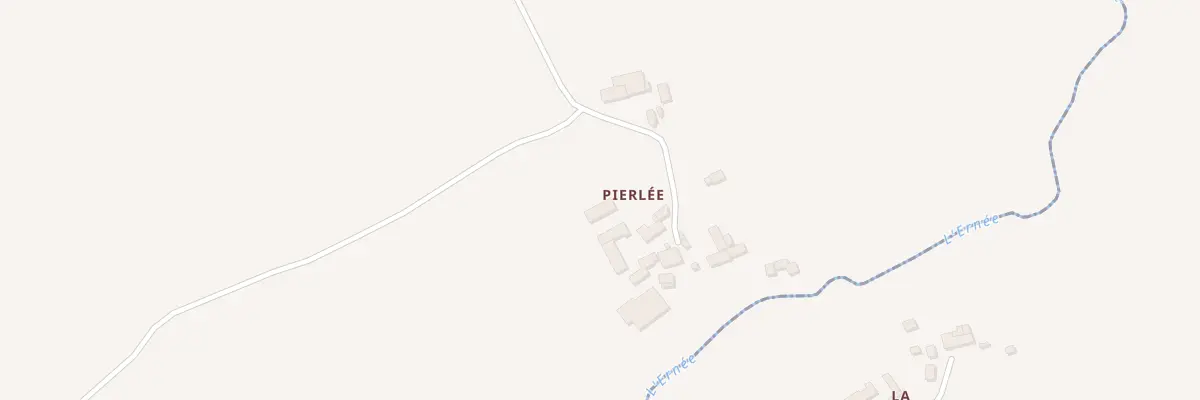 Plan du 2 Pierlee à Montaudin