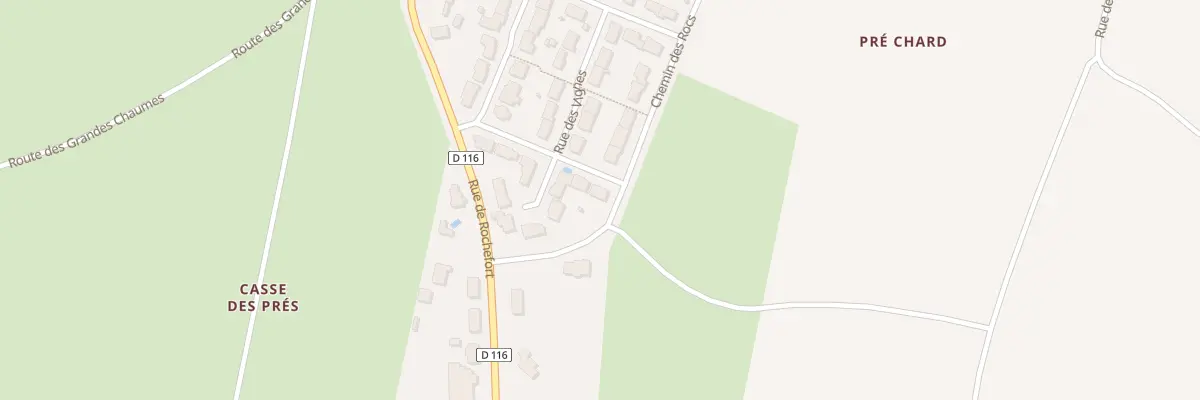 Plan du 1 Rue des Ormeaux à Ciré-d’Aunis
