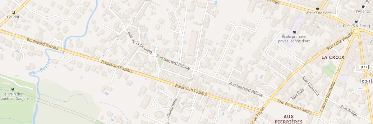Plan du 30B Rue Bernard Palissy à Saujon