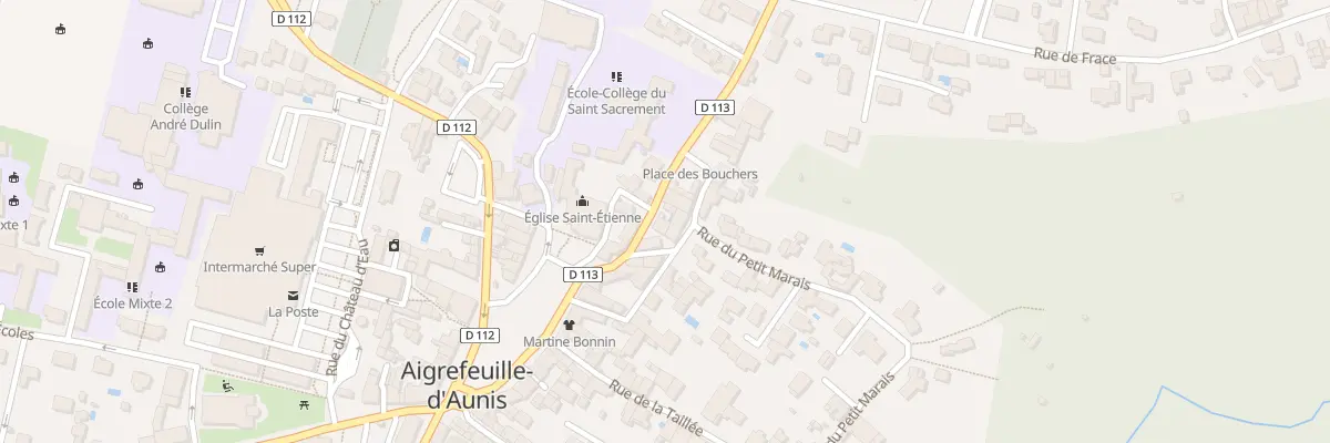 Plan du 12 Rue de Virson à Aigrefeuille-d’Aunis