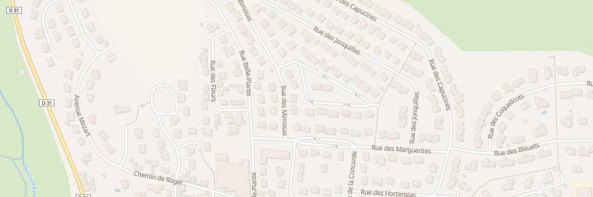 Plan du 4 Rue des Mimosas à Ernée