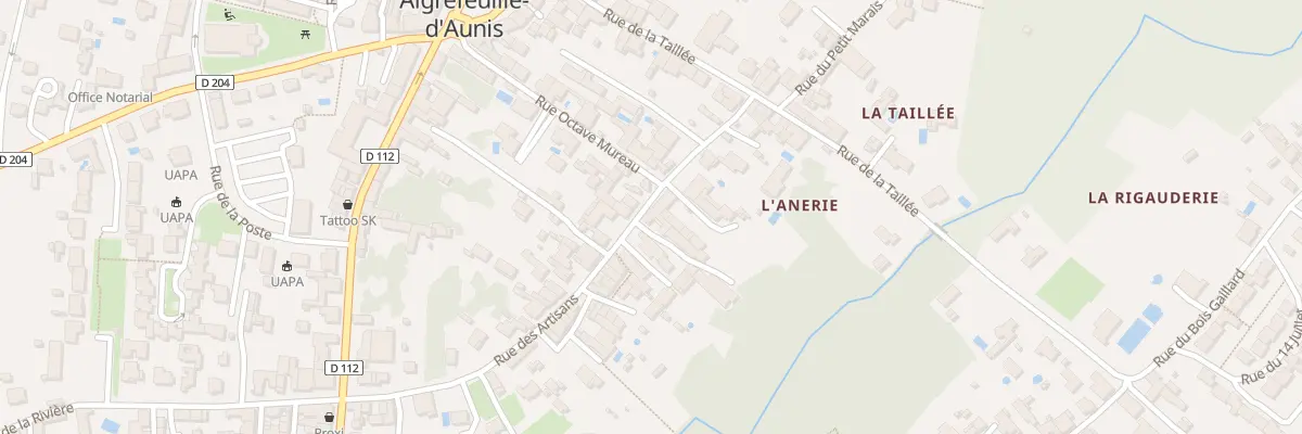 Plan du 32 Rue des Artisans à Aigrefeuille-d’Aunis