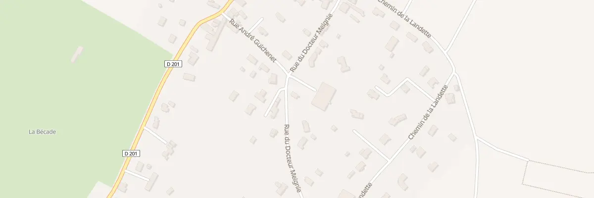 Plan du 30 Rue du Docteur Meignié à Lesparre-Médoc