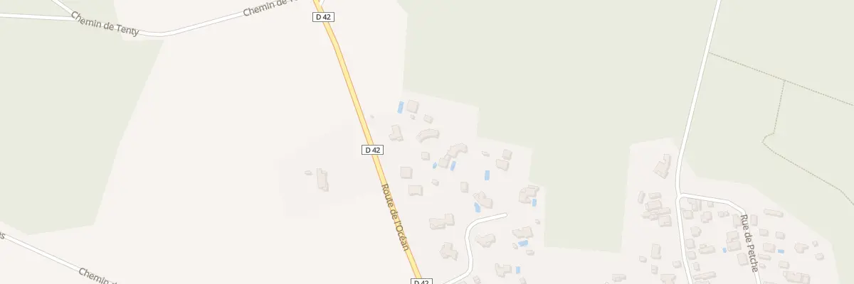 Plan du 680 Rte de l’Océan à Pontonx-sur-l’Adour