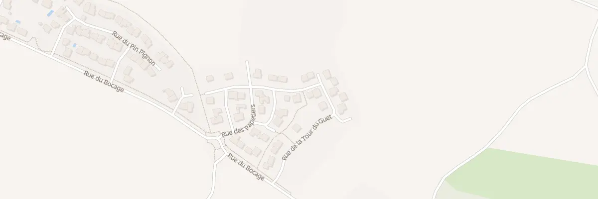 Plan du 24 Rue de la tour de guet à Mortagne-sur-Sèvre