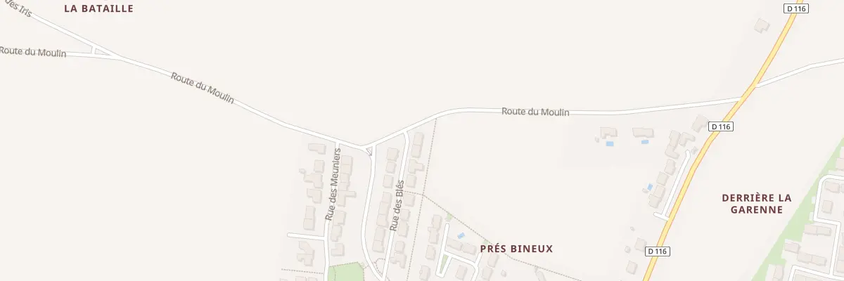 Plan du 18 Rue des Blés à Ciré-d’Aunis