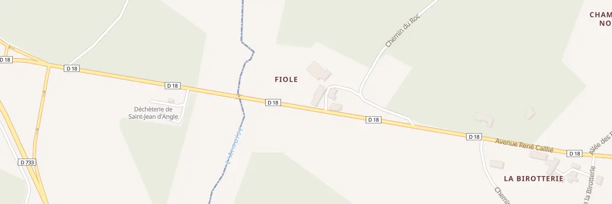 Plan du 196 Av Réné Caillé à Champagne