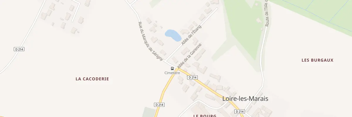 Plan du 31 Rue du Marquis de Sérigny à Loire-les-Marais