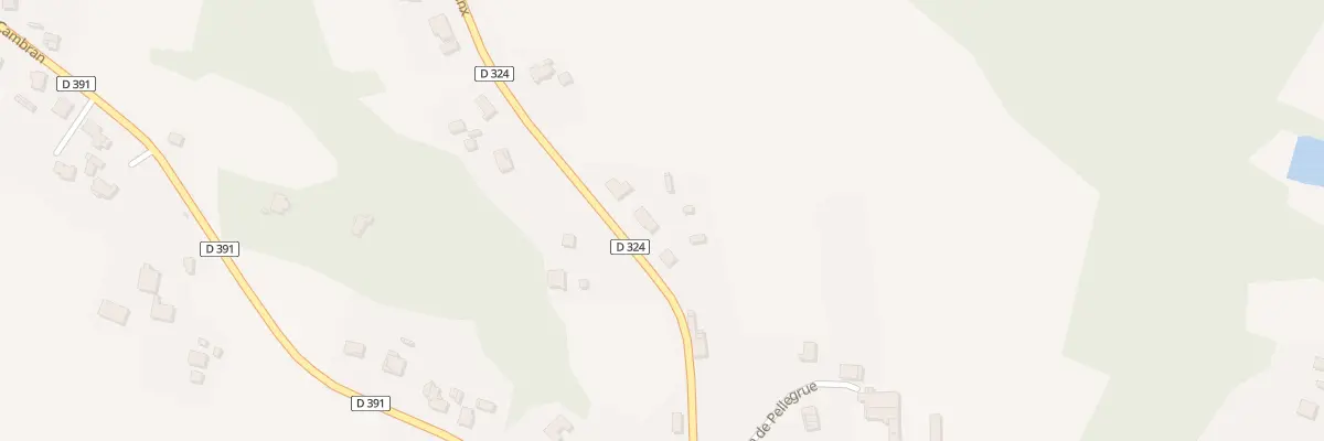 Plan du 282 Rte de Hinx à Sort-en-Chalosse