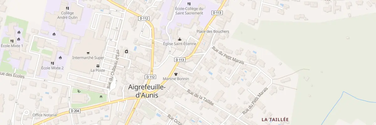 Plan du 4 Rue de Virson à Aigrefeuille-d’Aunis