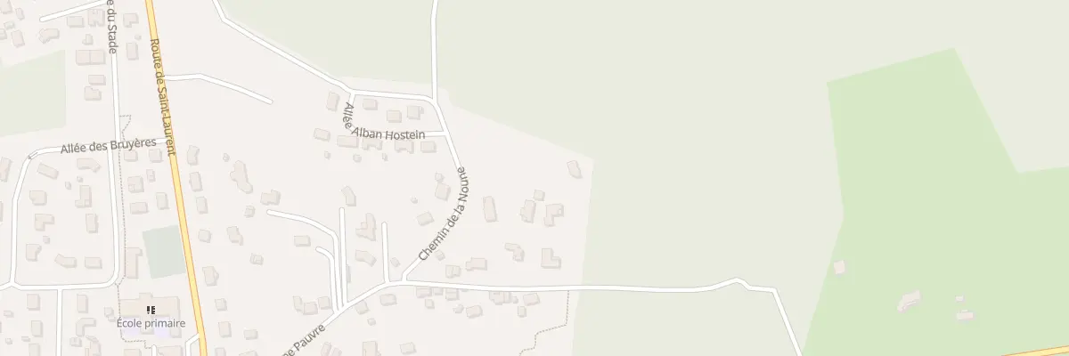 Plan du 42B Che du Mayne Pauvre à Brach